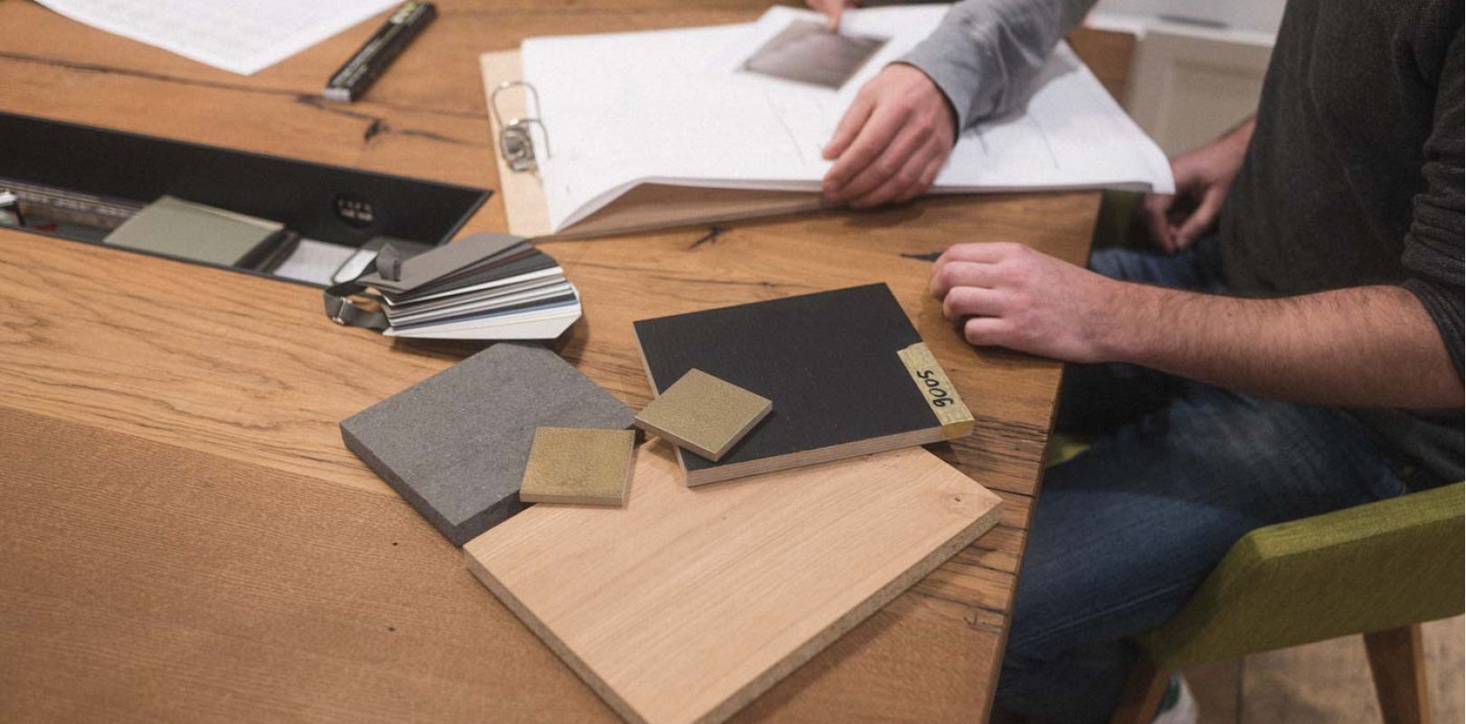 Planung Materialien: Holz, Kunststoff, Getacore, Plexiglas, Beton